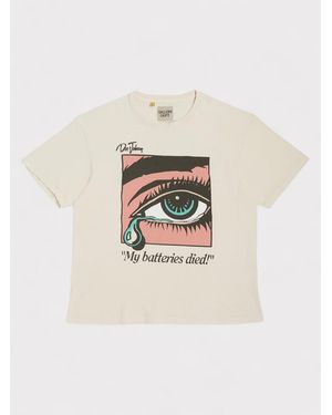 GALLERY DEPT. Dead Batteries Tee Antique - Natural