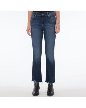 7 For All Mankind Daisy Ankle Boot Cisco Jeans - Blue
