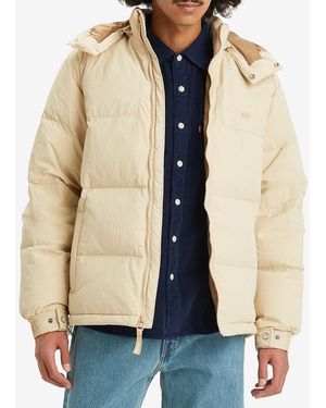Levi's Rockridge Short Puffer Jacket - Natural