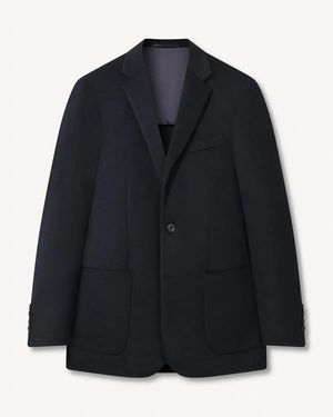 Richard James Tailored Single-Breasted 2-Button Jacket - Blue