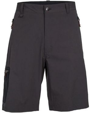 Trespass Cargo Shorts Runnel Polyester Peat - Grey