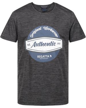 Regatta T-Shirt Polyester Seal - Grey