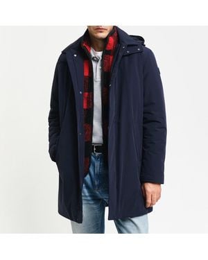 GANT Padded Car Coat - Blue