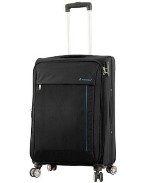 Infinity Luggage Snowball Soft Cabin Suitcase - Black