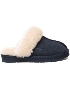 EVER AU Raven Slippers - Blue