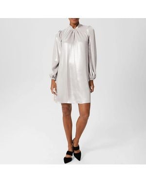 Hobbs Alexandria Tie Dress - White