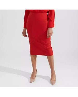 Hobbs Brielle Skirt - Red