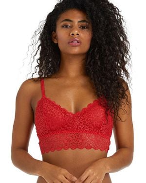 Wolf & Whistle Ariana Everyday Lace Bralette - Red
