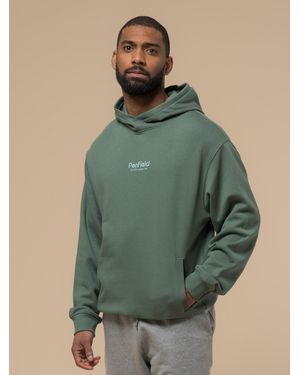 Penfield Circle Landscape Cotton Hoodie - Green
