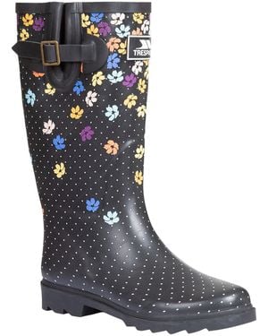 Trespass Wellington Boots Samira Rubber - Blue