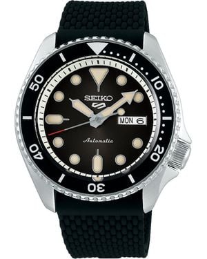 Seiko 5 Sports Srpd73K2 Dial Automatic Watch - Black