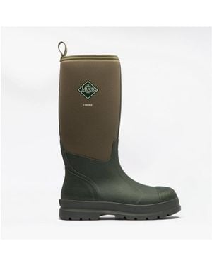 Muck Boot Chore Hi Knee High Wellington Boots - Green