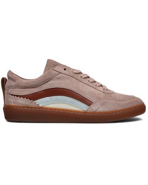 Radley June Lane Colour Block Trainer Blush - Brown