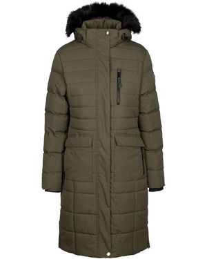 Trespass Padded Jacket Sasha Polyester Dark Vine - Green