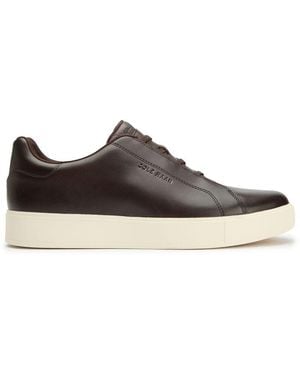 Cole Haan Grand Pro Luxe Slip On Trainers - Brown
