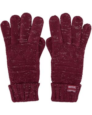 Regatta Gloves Multimix V Acrylic Rumba - Purple