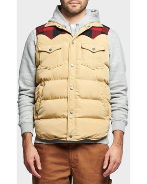 Penfield Rockford Puffer Gilet - Natural