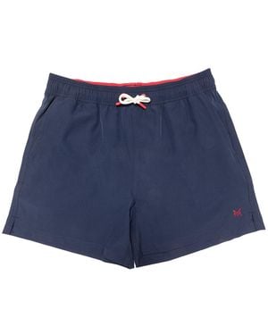 Crew Solid Swim Shorts - Blue
