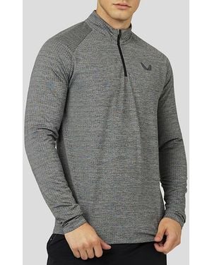 Castore Marl Flow 1/4 Zip Top - Grey