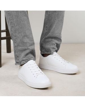 Where's That From Derek Low Cut Lace Up Trainers - Grey