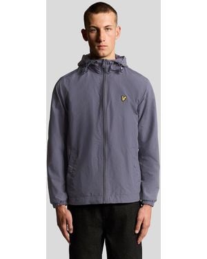 Lyle & Scott Zip Through Hooded Jacket - Grey