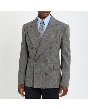 Vivienne Westwood Humphrey Wool Blend Jacket - Grey