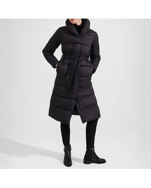 Hobbs Kathleen Puffer Coat - Black