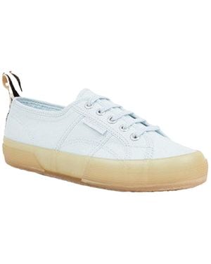 Superga Adult 2750 Cotu Zebra Print Trainers Light - White