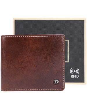 Dents Leathler Wallet - Brown