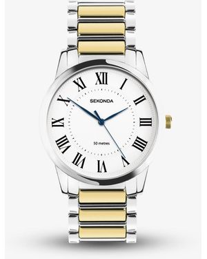 Sekonda Beaumont Two-Tone Watch 30248 - Metallic