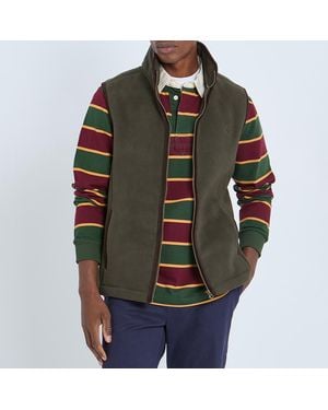 Joules Khaki Coxton Gilet - Brown