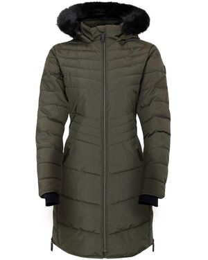 Dare 2b Padded Jacket Striking Iiii Polyester Dark Khaki - Green