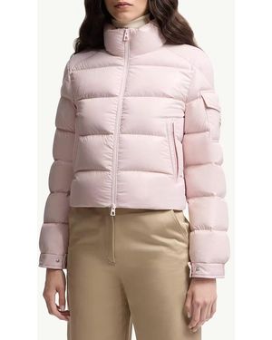 Moncler Petra Short Down Jacket - Red