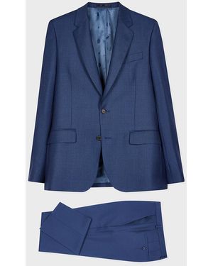 Paul Smith Tailored Fit Two Piece Suit - Blue