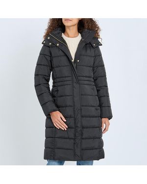 Joules Pembury Longline Padded Coat - Black