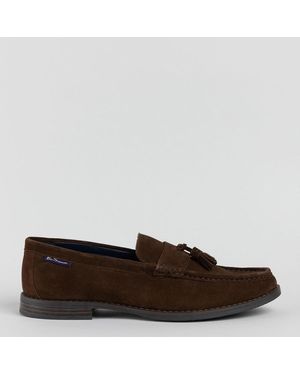 Ben Sherman Suede Alfie Loafer - Brown
