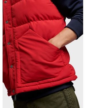 Penfield Easton Padded Down Gilet - Red