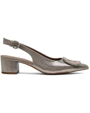 Radley Grosvenor Arcade Heeled Slingback Dark - Grey