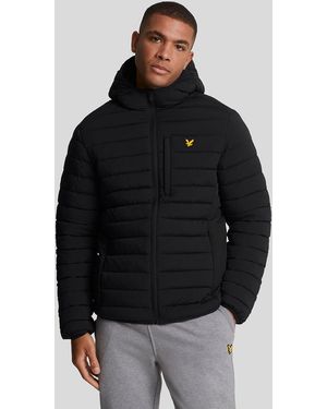Lyle & Scott Sports Lightweight Puffer Jacket - Black