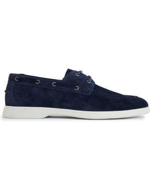 Simon Carter Trovo Boat Shoe Shoes - Blue