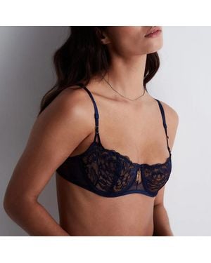 Aubade Feeling Myself Balconette Bra - Black