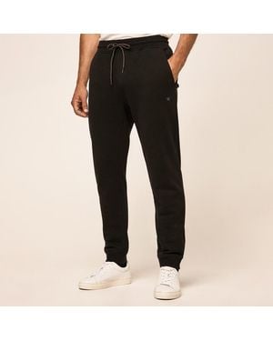 Hackett Small Logo Cotton Joggers - Black