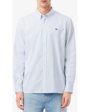 Lacoste Stripe Shirt - Blue