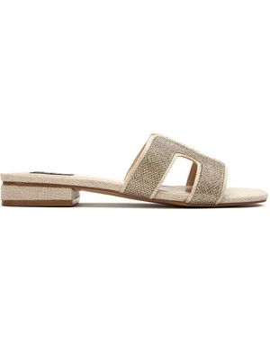 V.Gan Vegan Bok Slide Sandals - Metallic