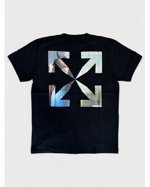 Off-White c/o Virgil Abloh Arrow Slim T-Shirt Francesco Hayez - Black