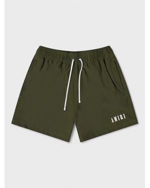 Amiri Core Logo Swim Trunk - Green