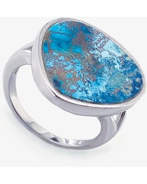 Sarah Alexandra Lagoon Gemstone Ring - Blue