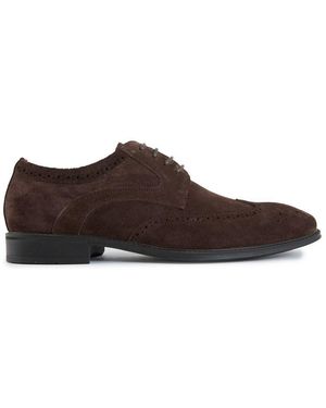 Sole Ldn Guard Brogue Shoes - Brown