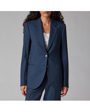 Paul Smith Dark Wool Blazer - Blue
