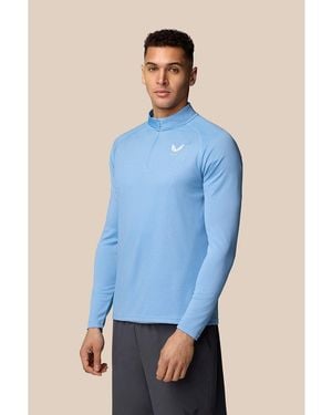 Castore Adapt 1/4 Zip Top - Blue